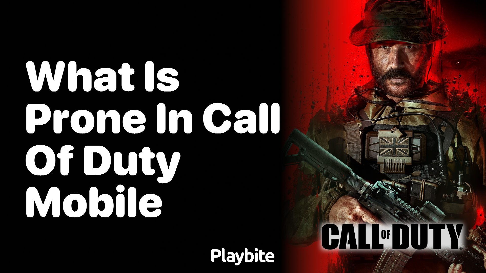 What Does Prone Mean in Call of Duty Mobile?