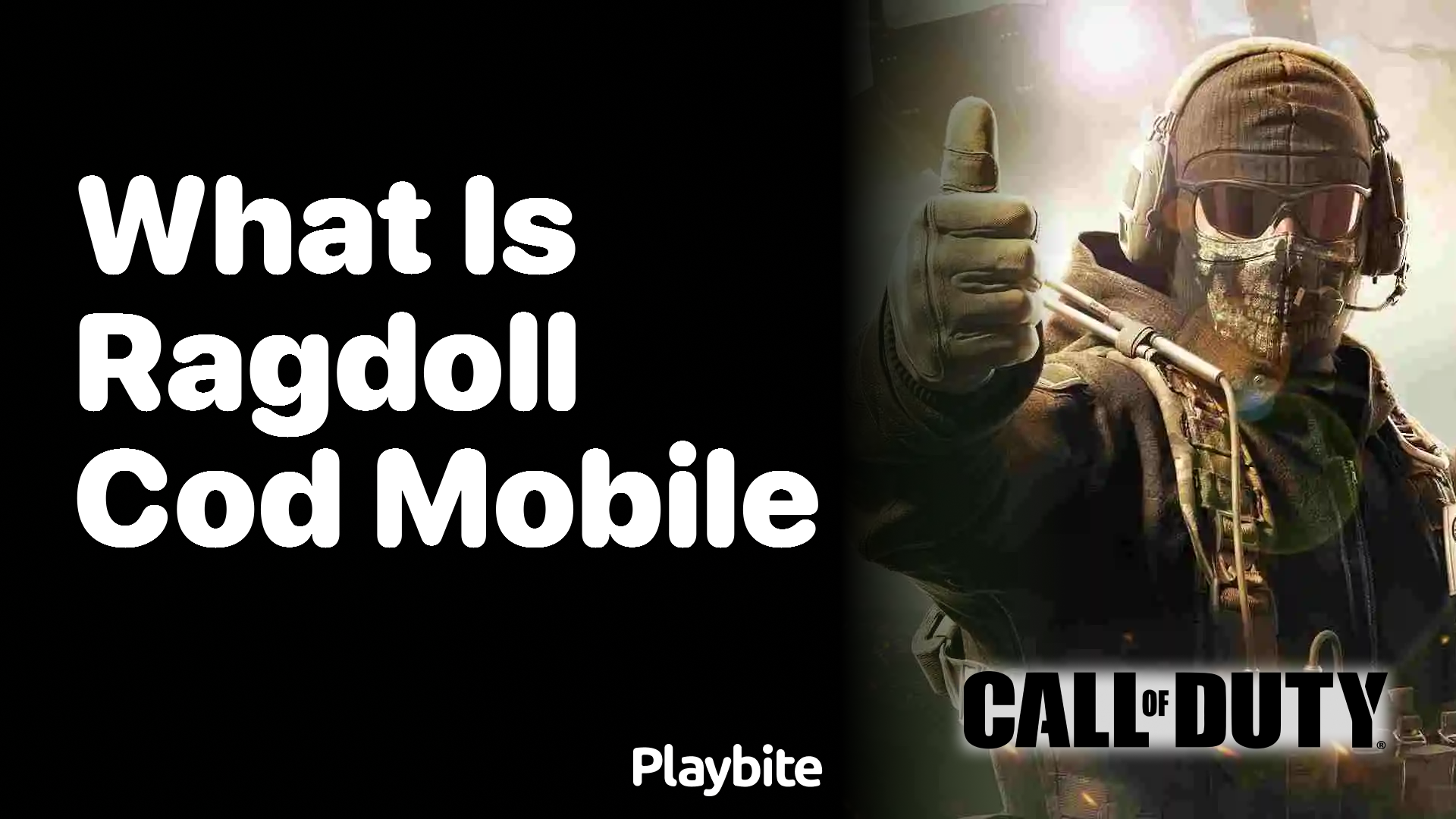 What Is Ragdoll in Call of Duty Mobile?