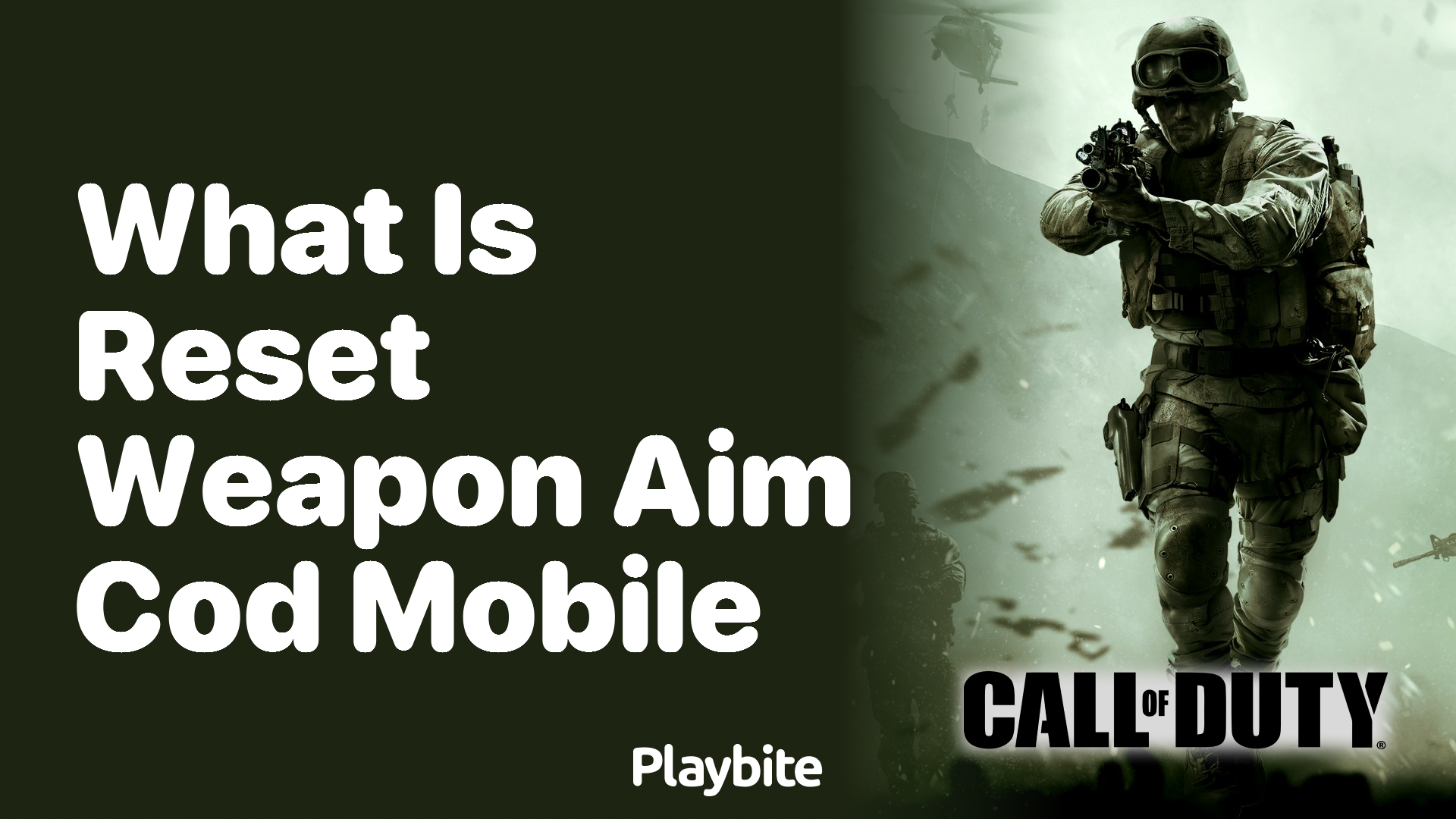 What is Reset Weapon Aim in COD Mobile?