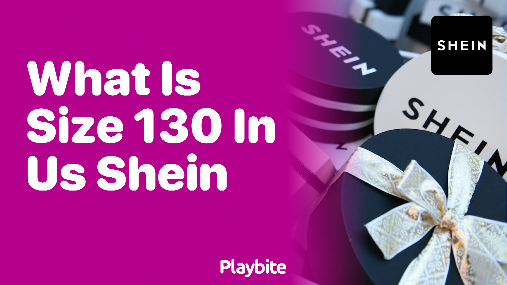 What is Size 130 in US Shein?