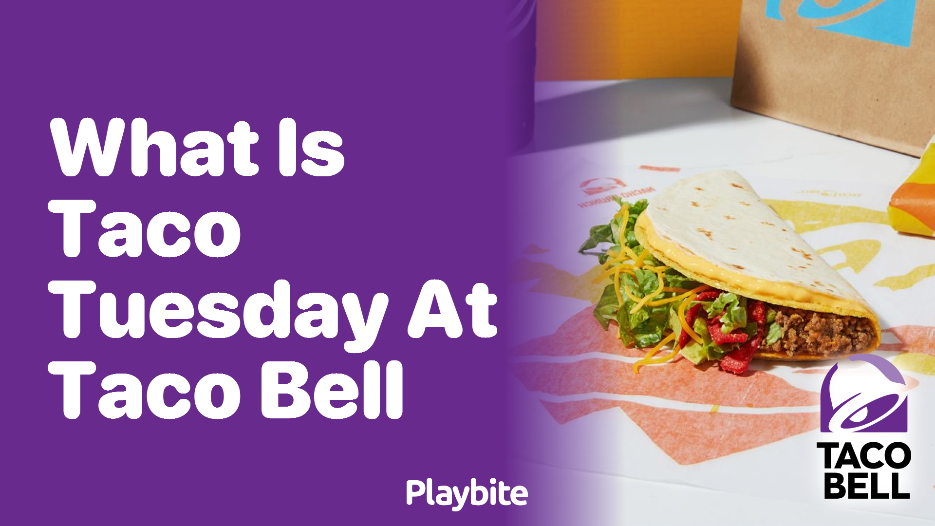 What Is Taco Tuesday at Taco Bell?
