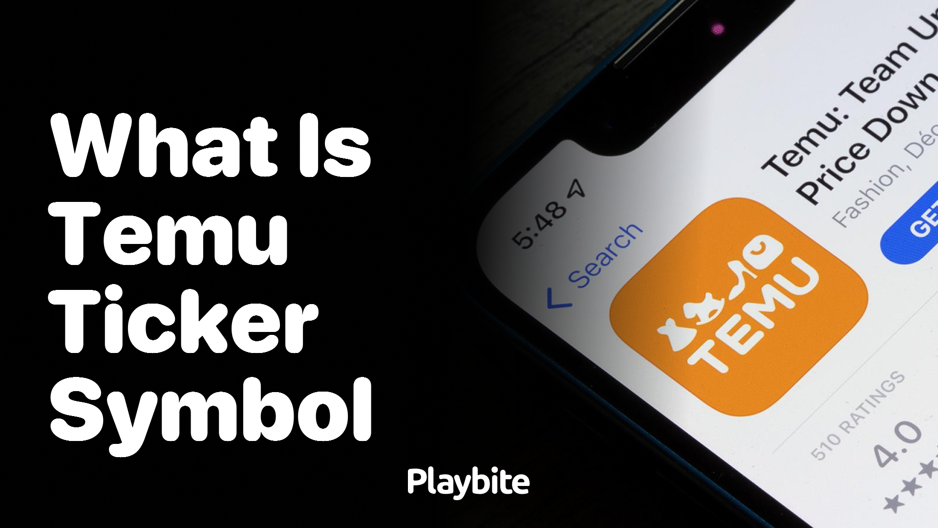 What is Temu&#8217;s Ticker Symbol?