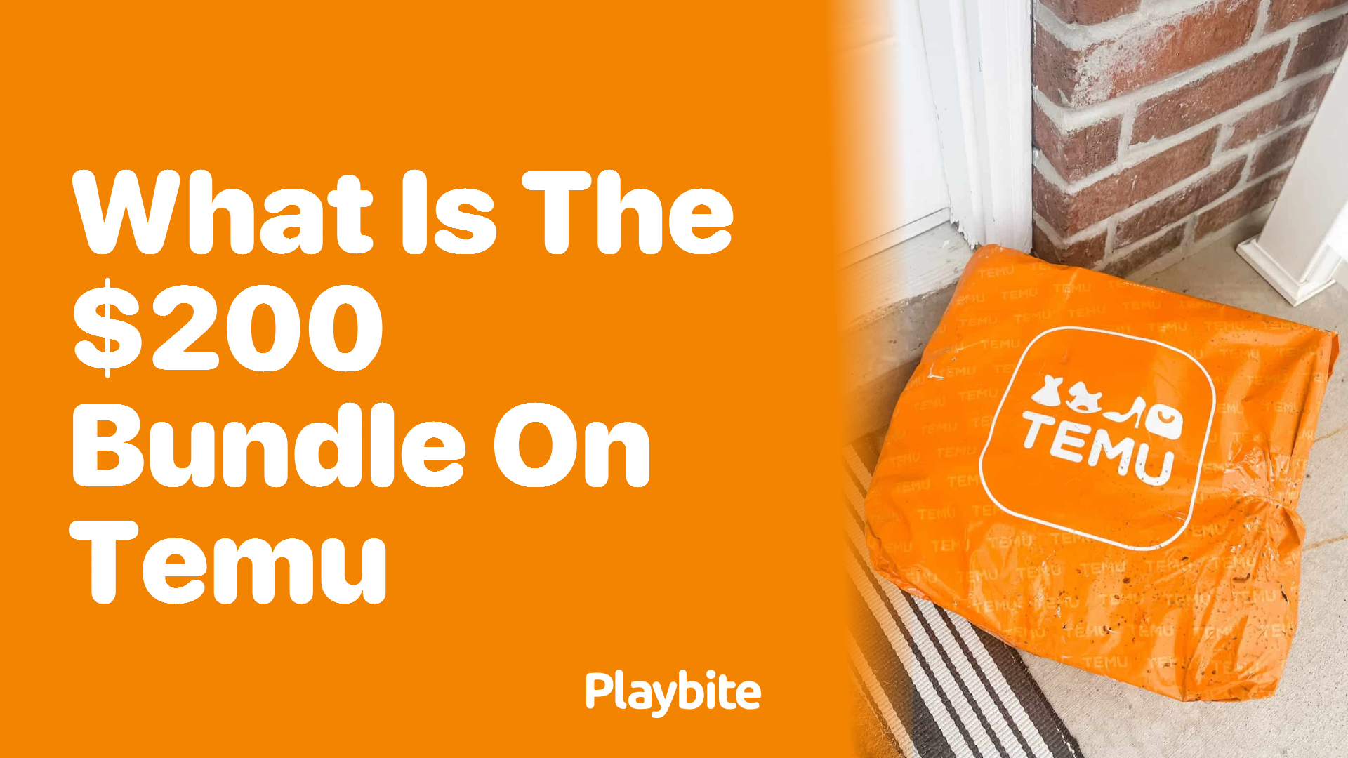 What is the $200 Bundle on Temu?