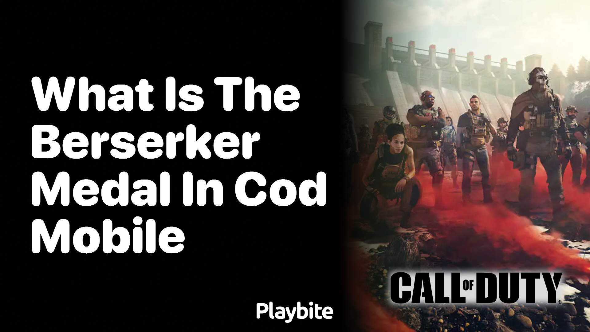 What Is the Berserker Medal in COD Mobile?
