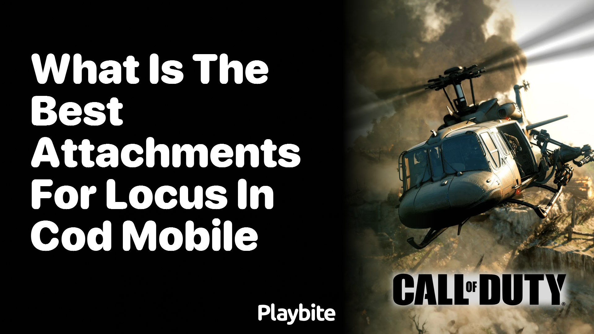 What Are the Best Attachments for the Locus in COD Mobile? Playbite