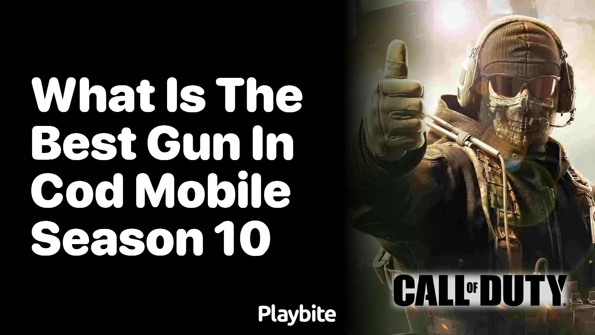 What is the Best Gun in COD Mobile Season 10?