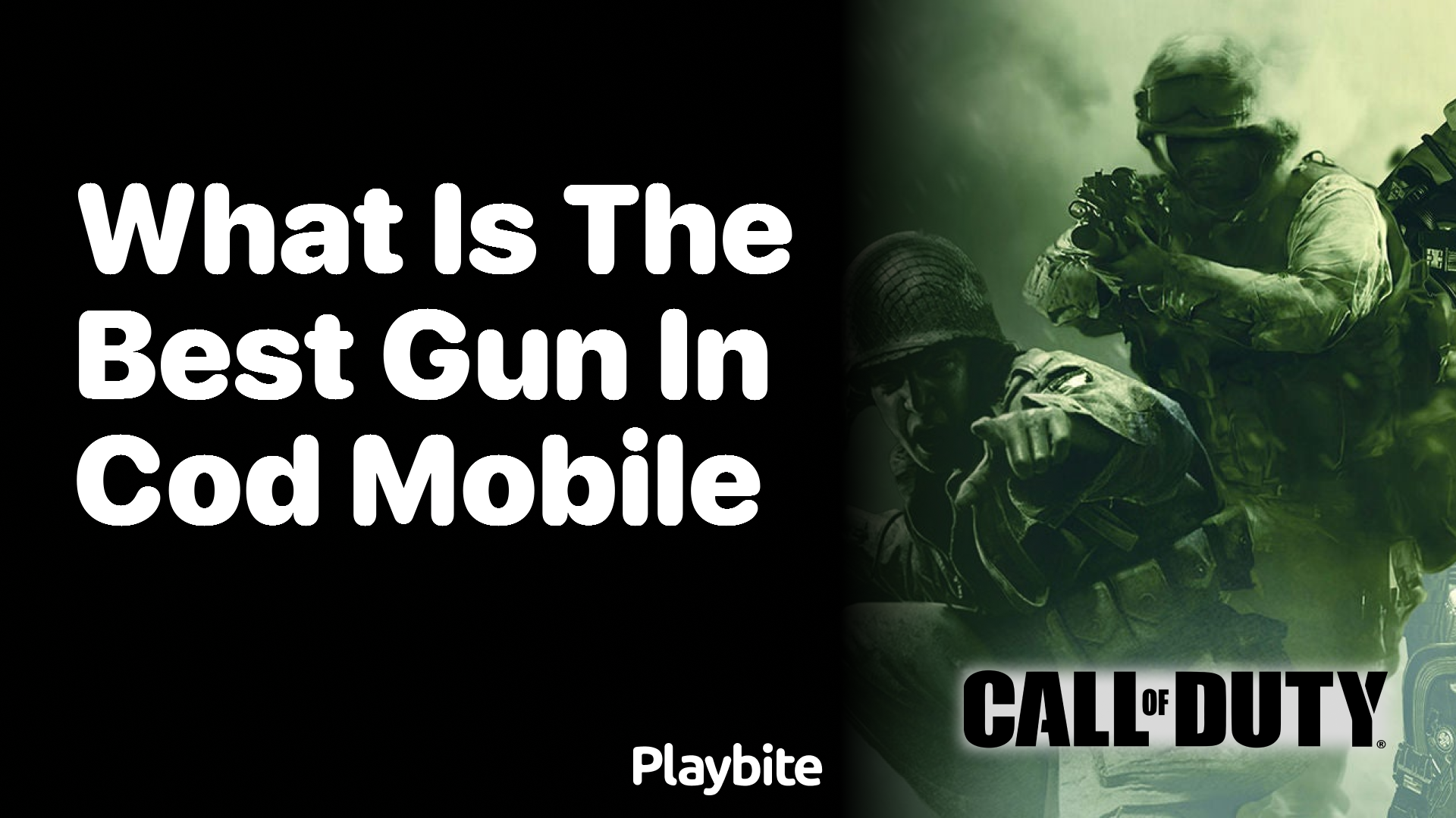 What is the Best Gun in COD Mobile?