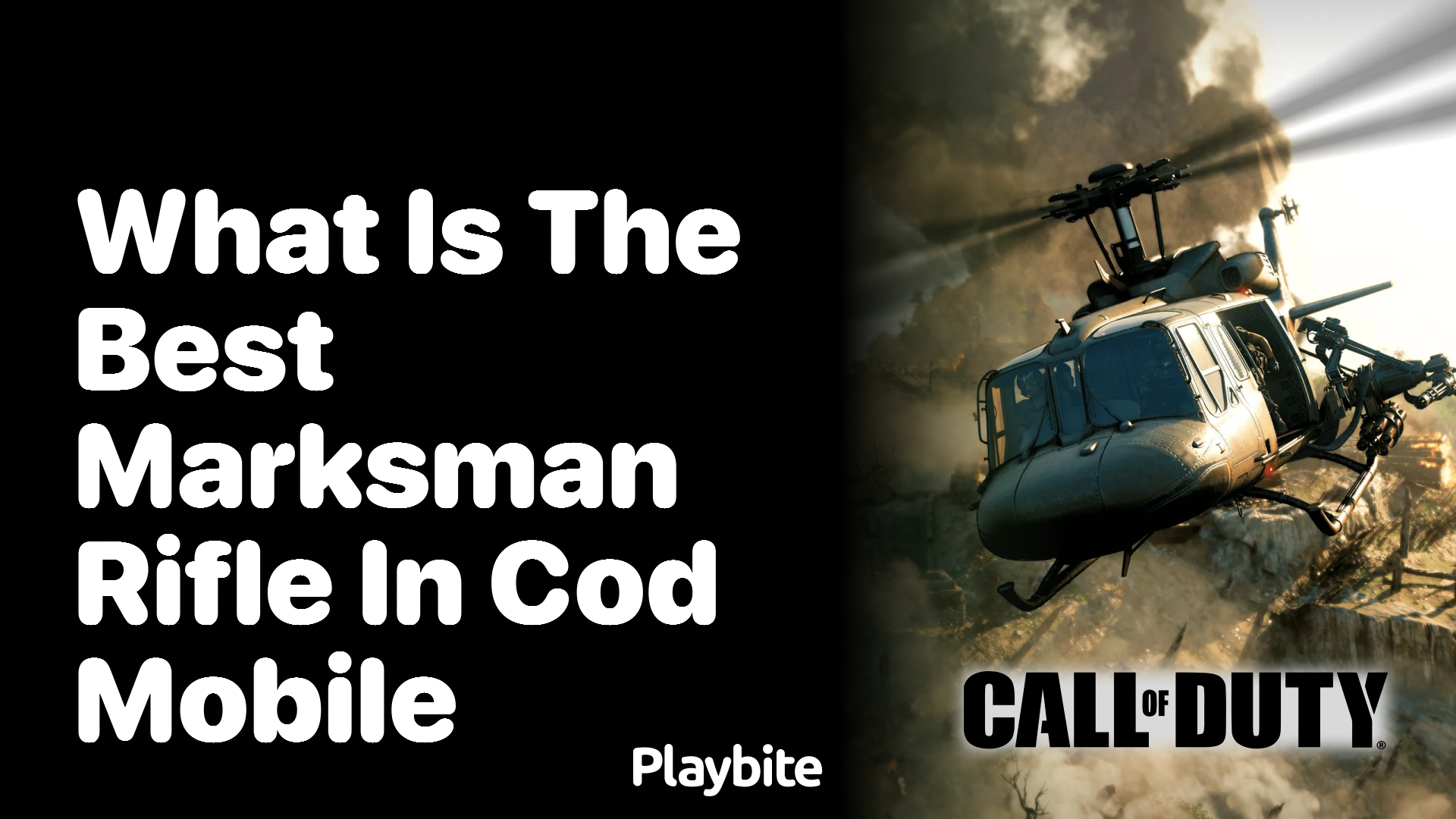 What is the Best Marksman Rifle in COD Mobile?