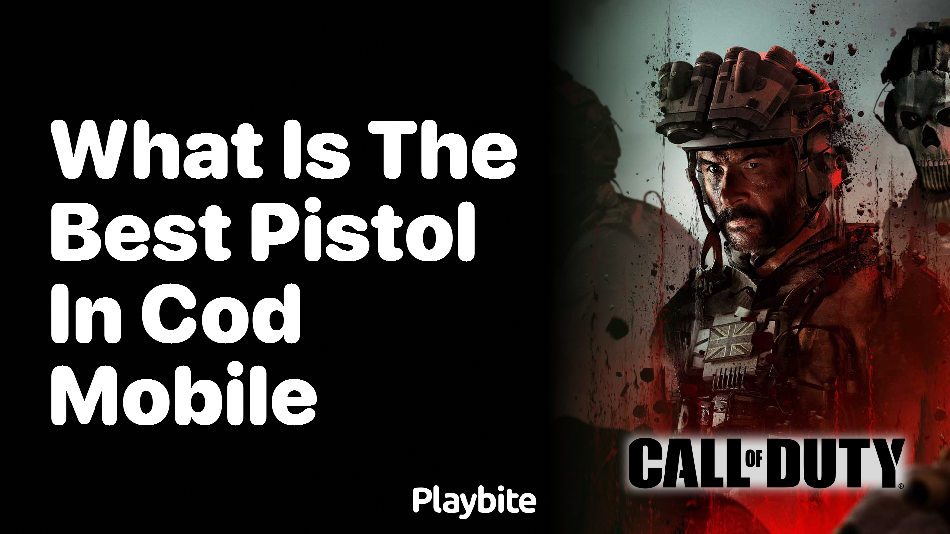 What Is the Best Pistol in COD Mobile?