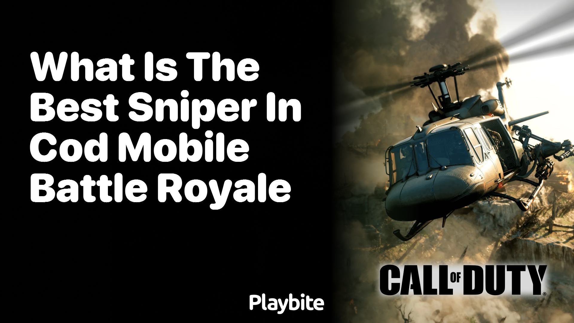 What Is the Best Sniper in CoD Mobile Battle Royale?