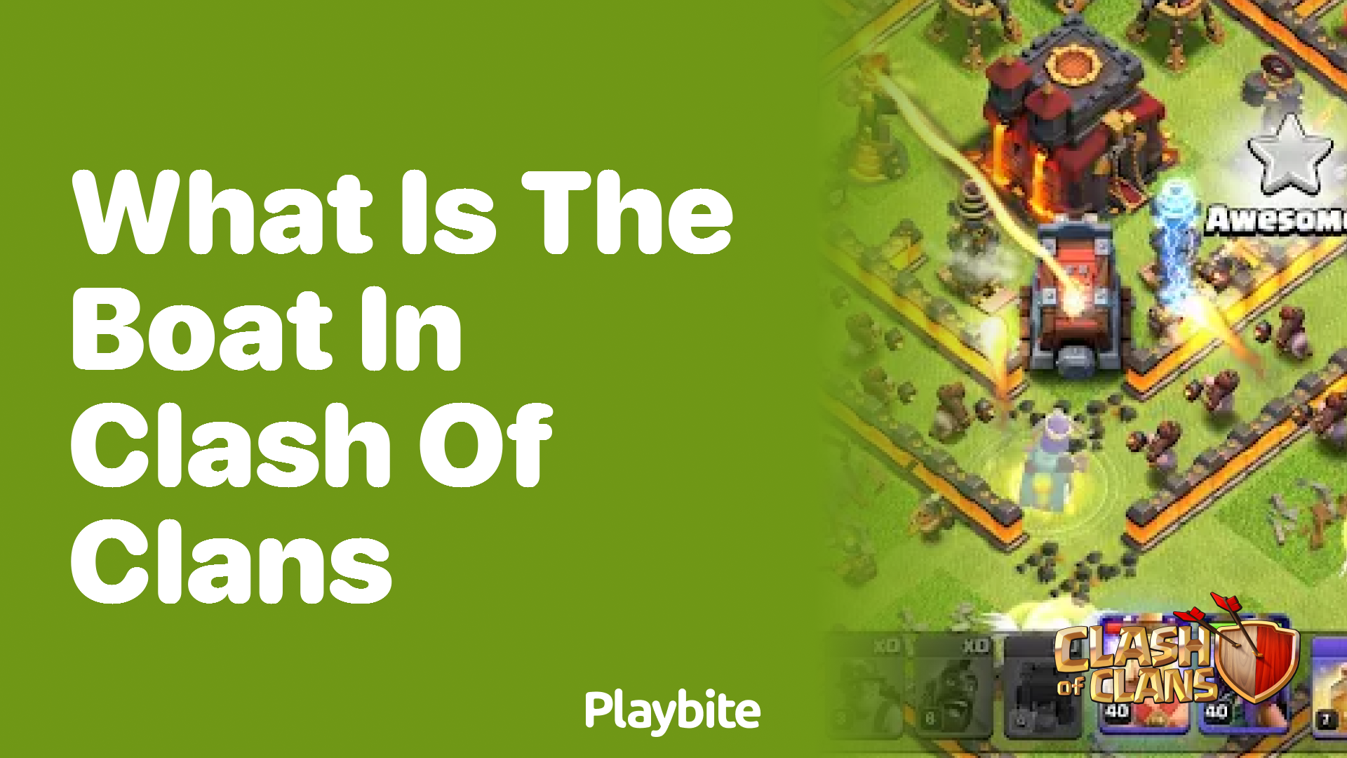 What is the Boat in Clash of Clans?