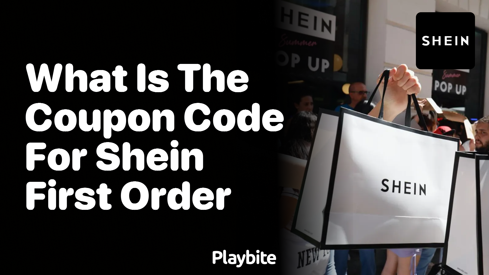 What is the Coupon Code for SHEIN’s First Order?