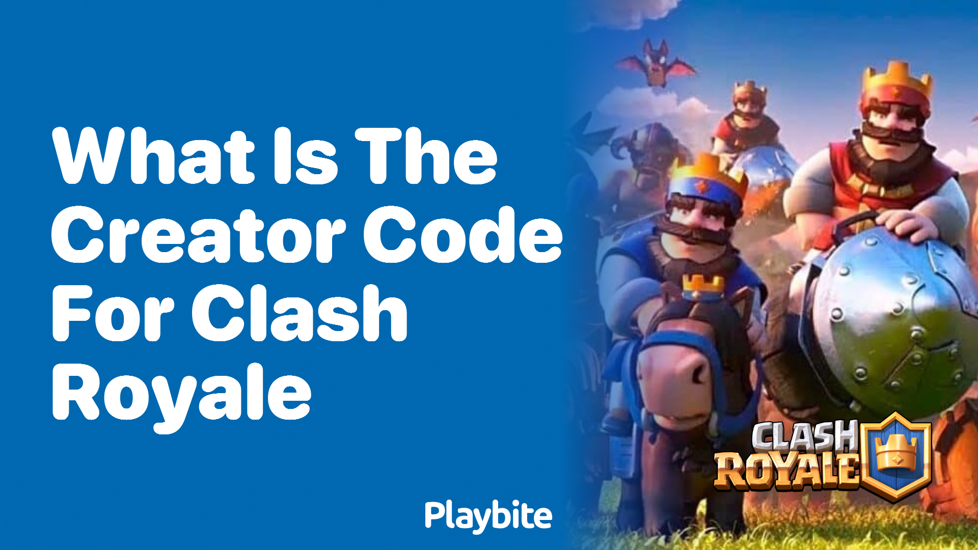 What is the Creator Code for Clash Royale?