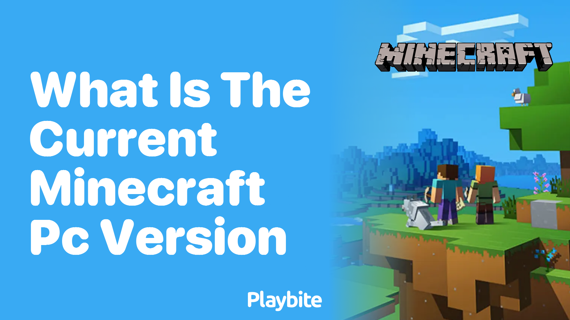 What Is the Current Minecraft PC Version?