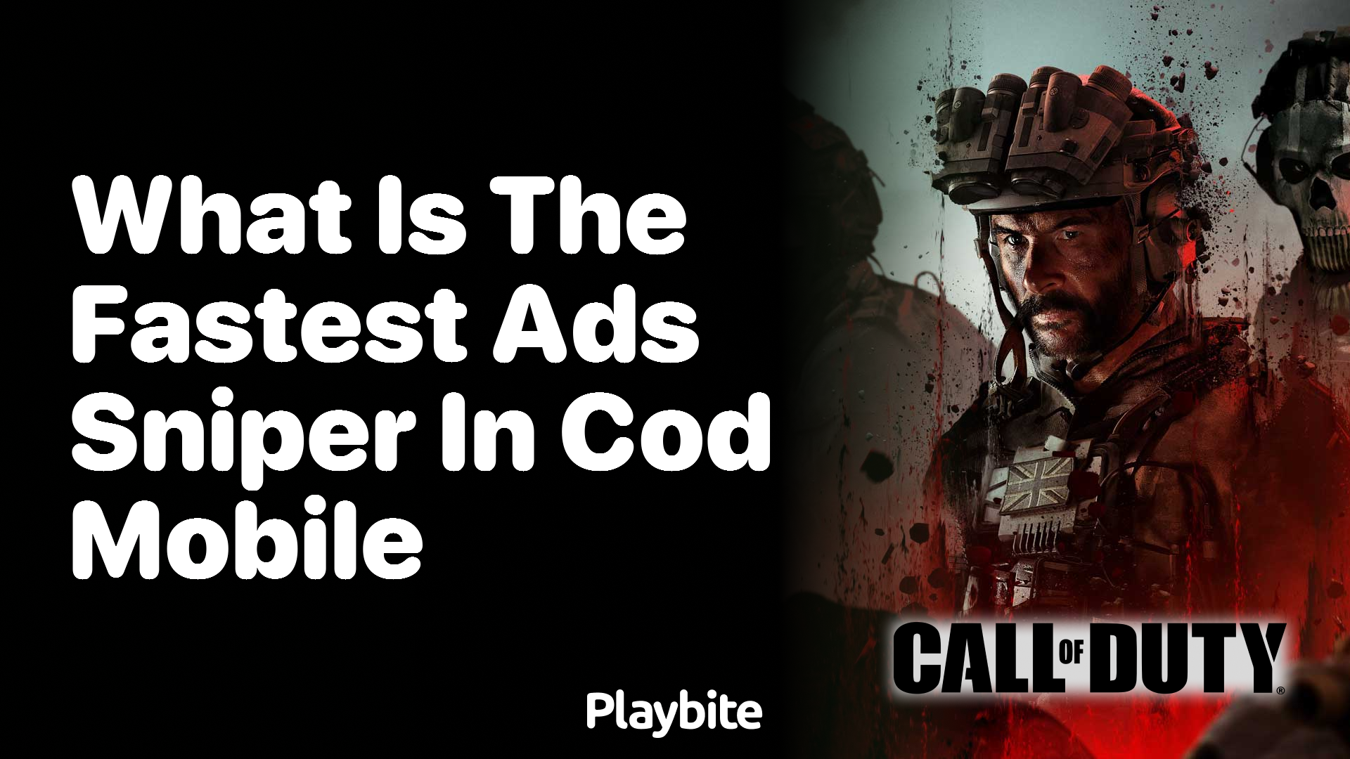 What is the Fastest ADS Sniper in COD Mobile?