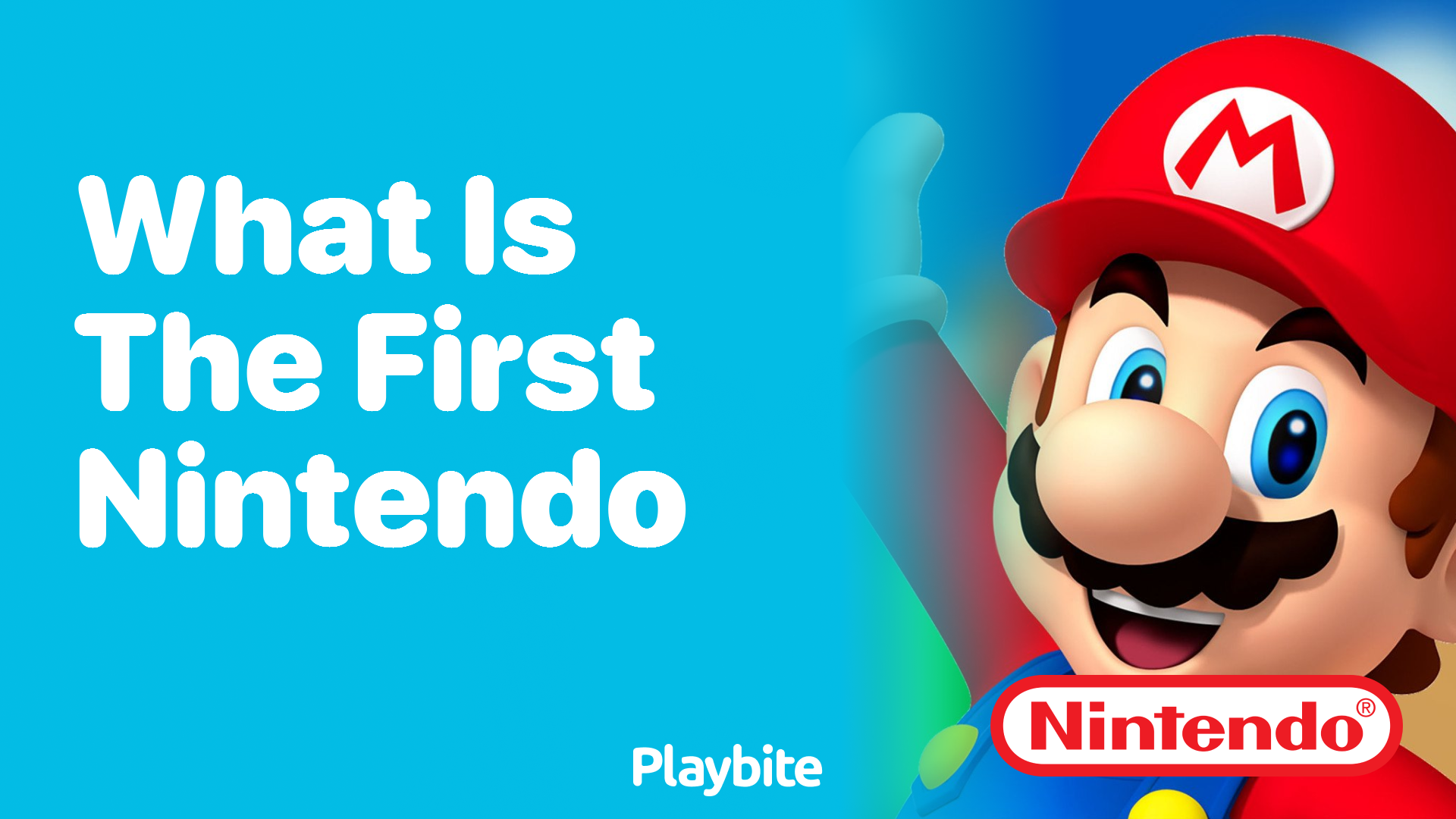 What is the First Nintendo Console Ever Made?