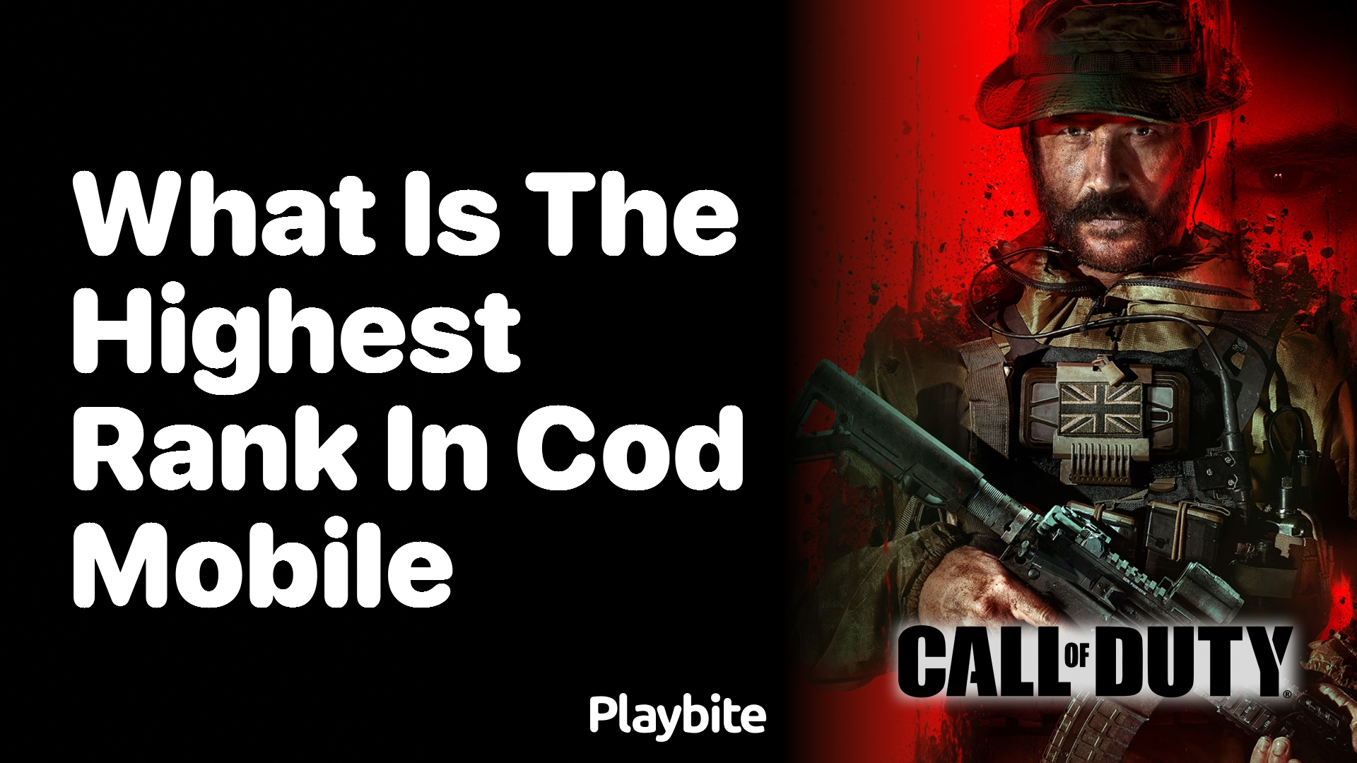 What is the Highest Rank in COD Mobile?
