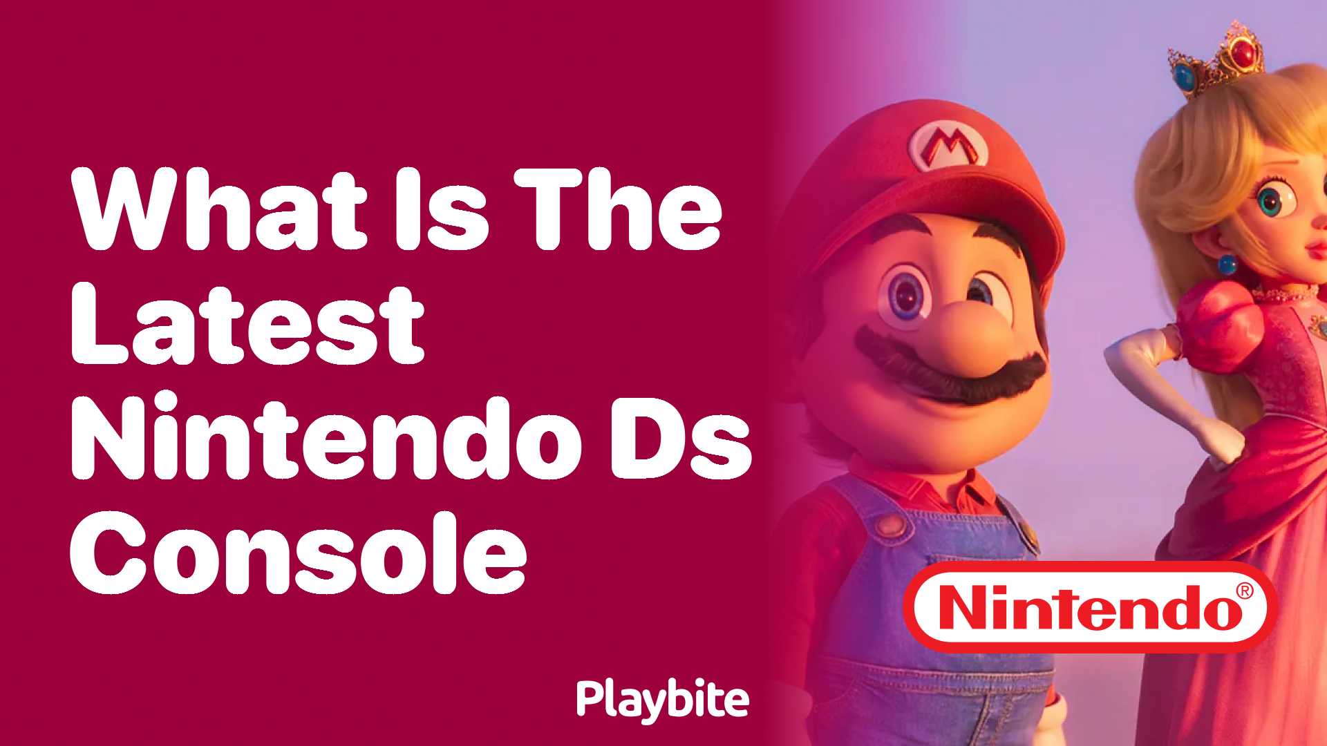 What is the Latest Nintendo DS Console?