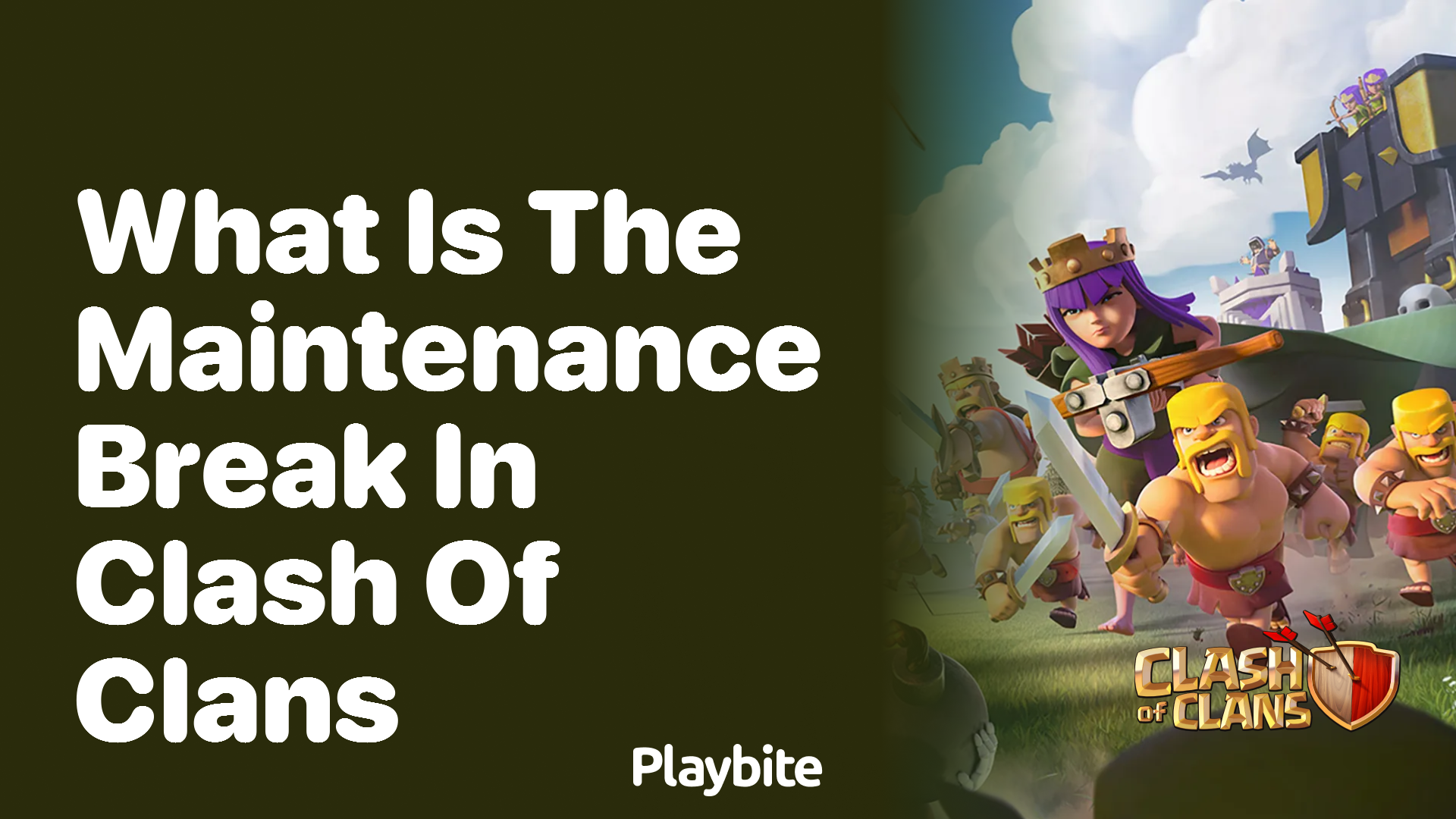 What Is the Maintenance Break in Clash of Clans?