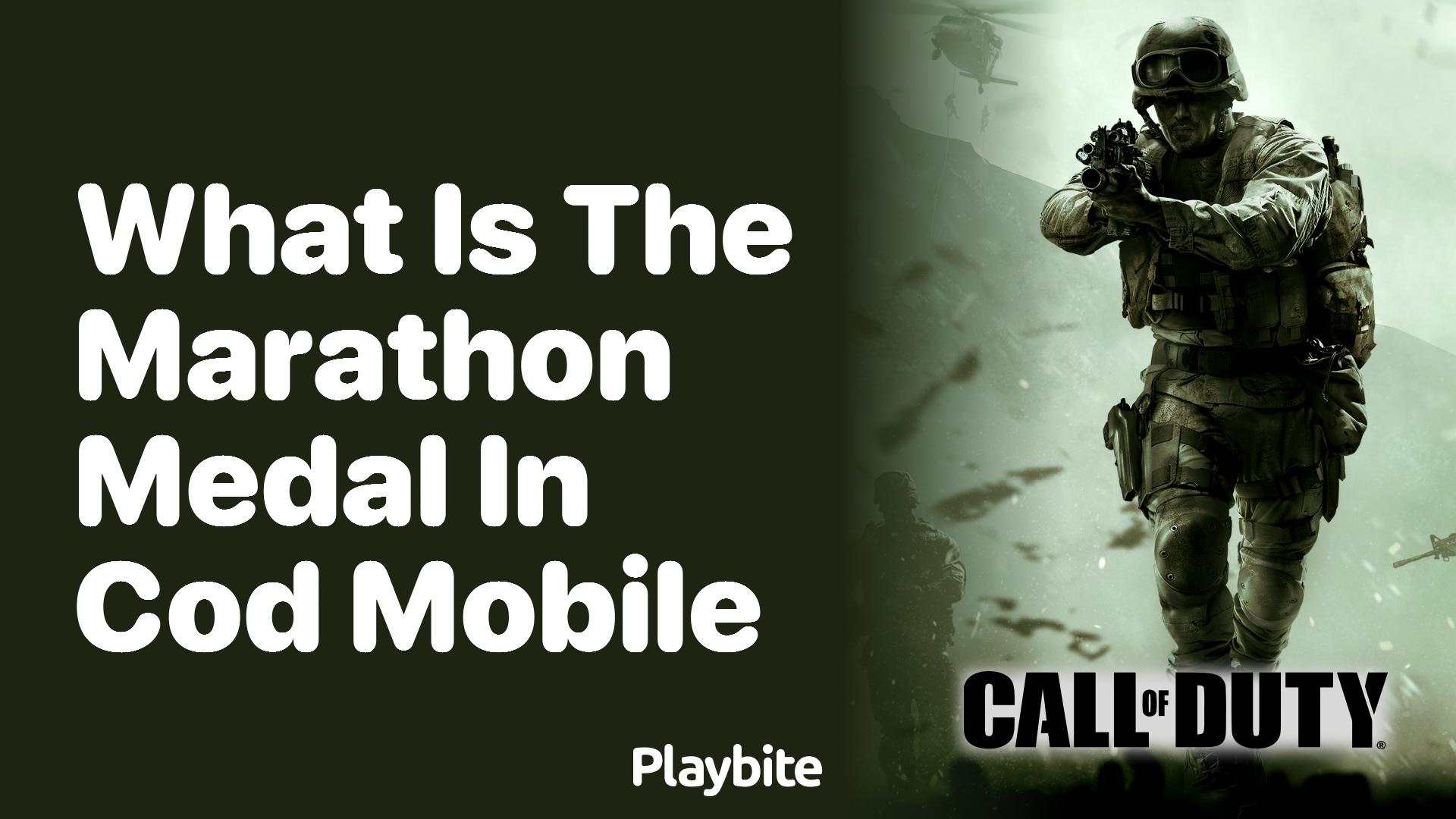 What is the Marathon Medal in COD Mobile?