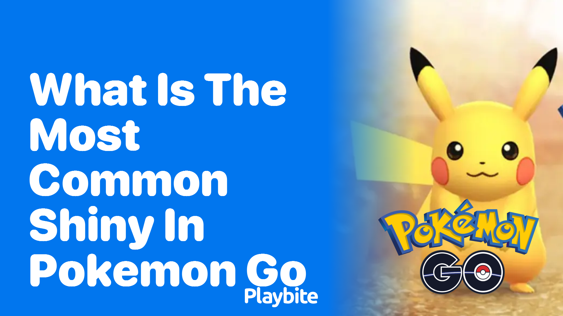What is the Most Common Shiny in Pokemon GO?