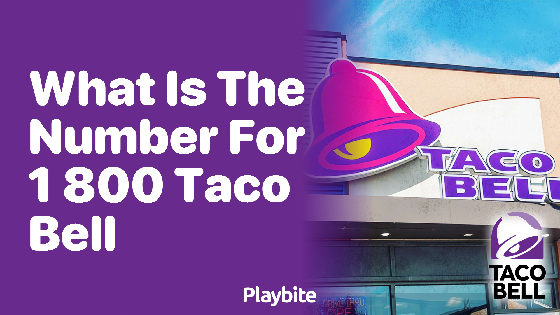 What is the Number for 1-800-Taco Bell?