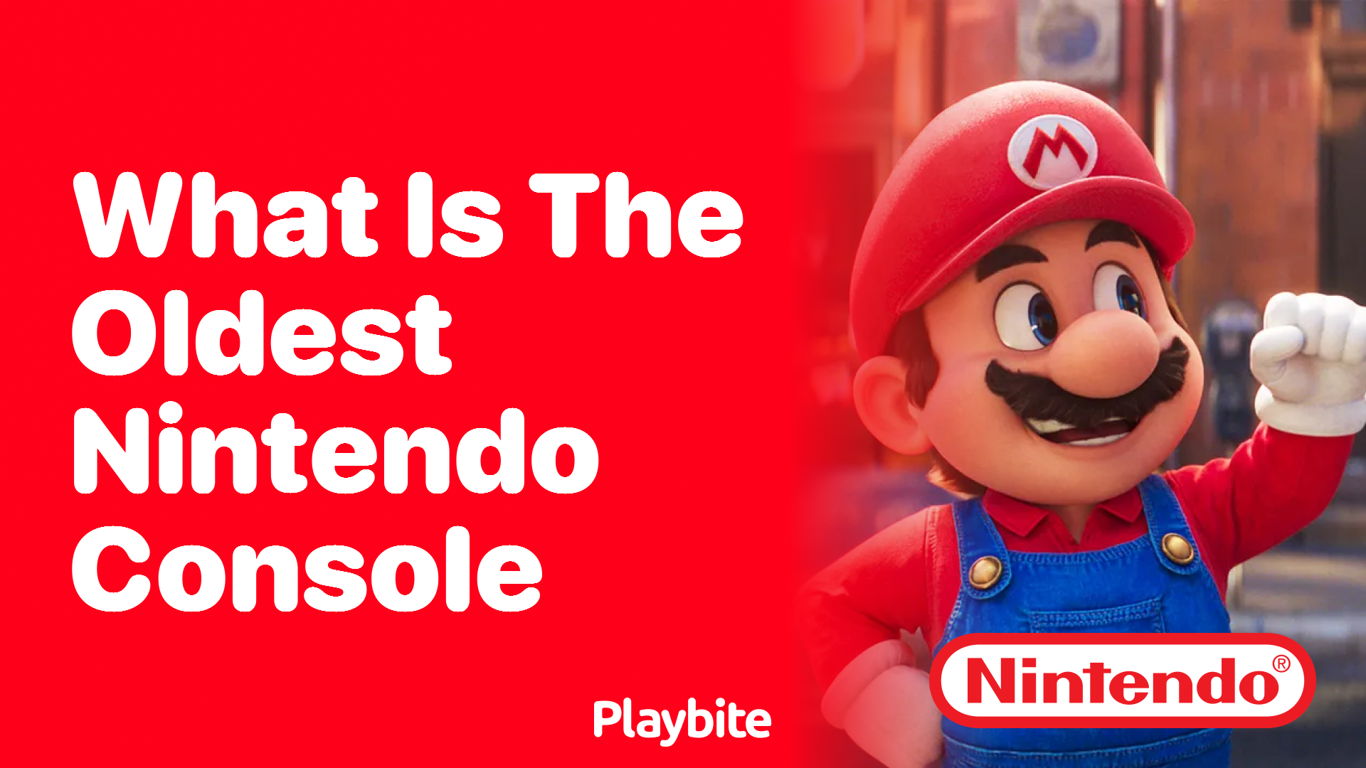 What is the Oldest Nintendo Console?