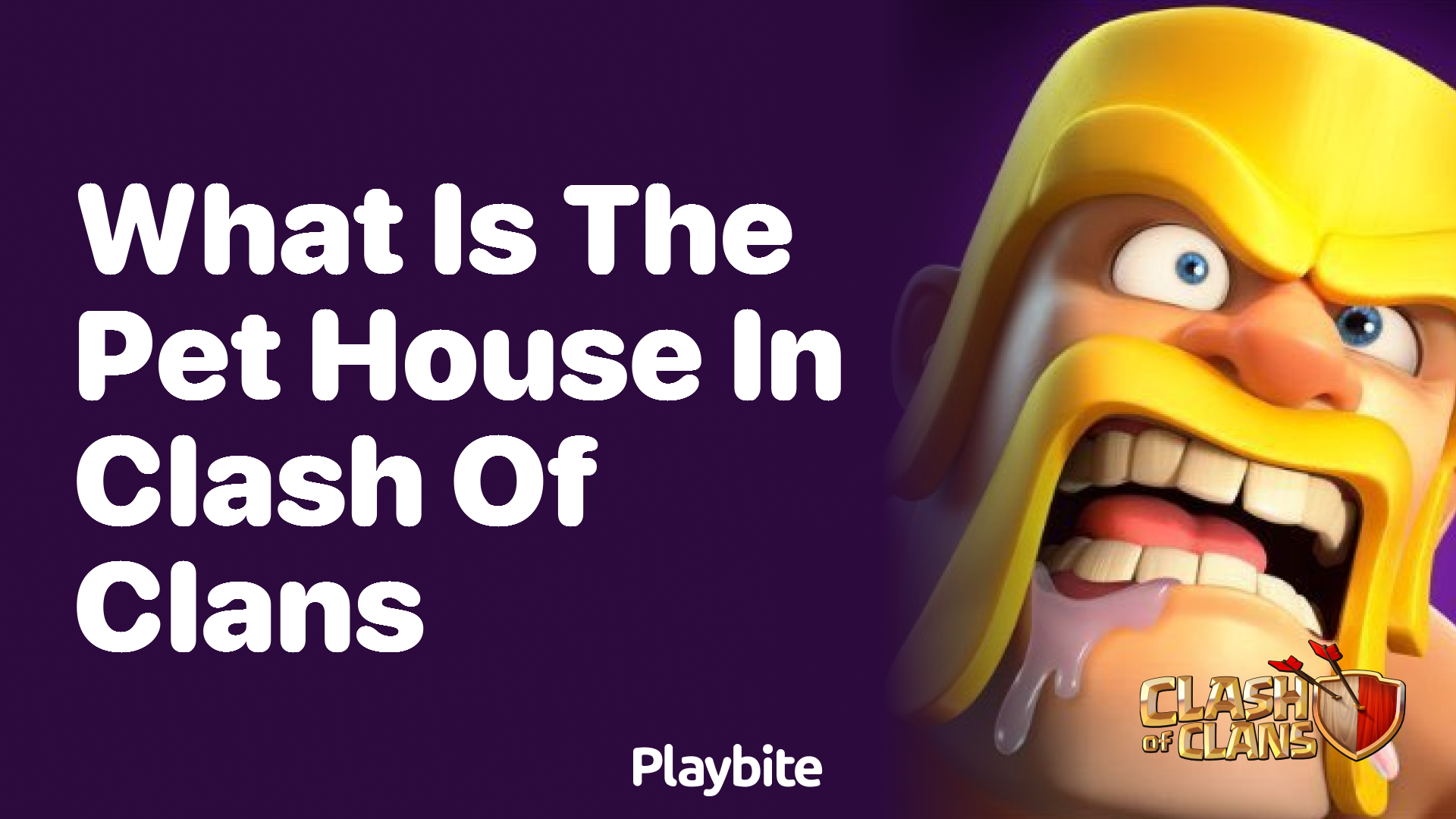 What Is the Pet House in Clash of Clans?