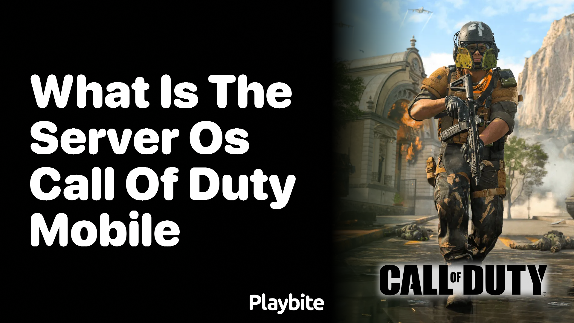 What is the Server OS for Call of Duty Mobile?