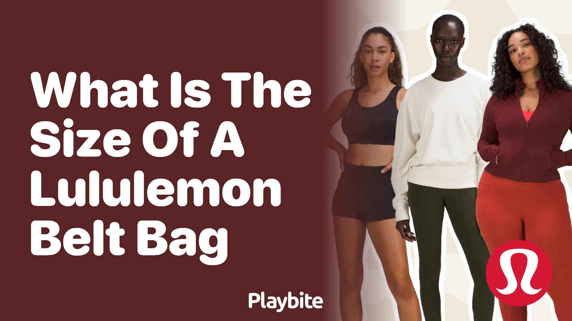 What is the size of a Lululemon belt bag?