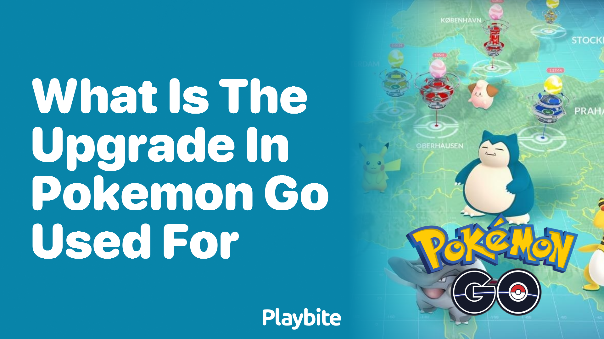 What Is the Upgrade in Pokemon GO Used For?