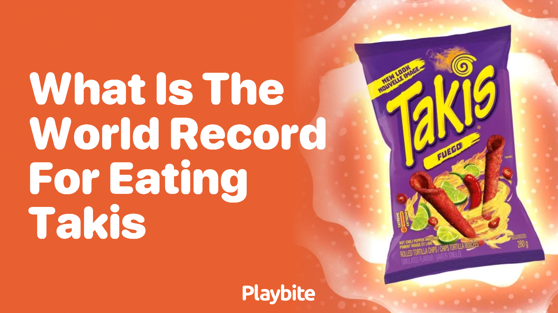 What is the World Record for Eating Takis?
