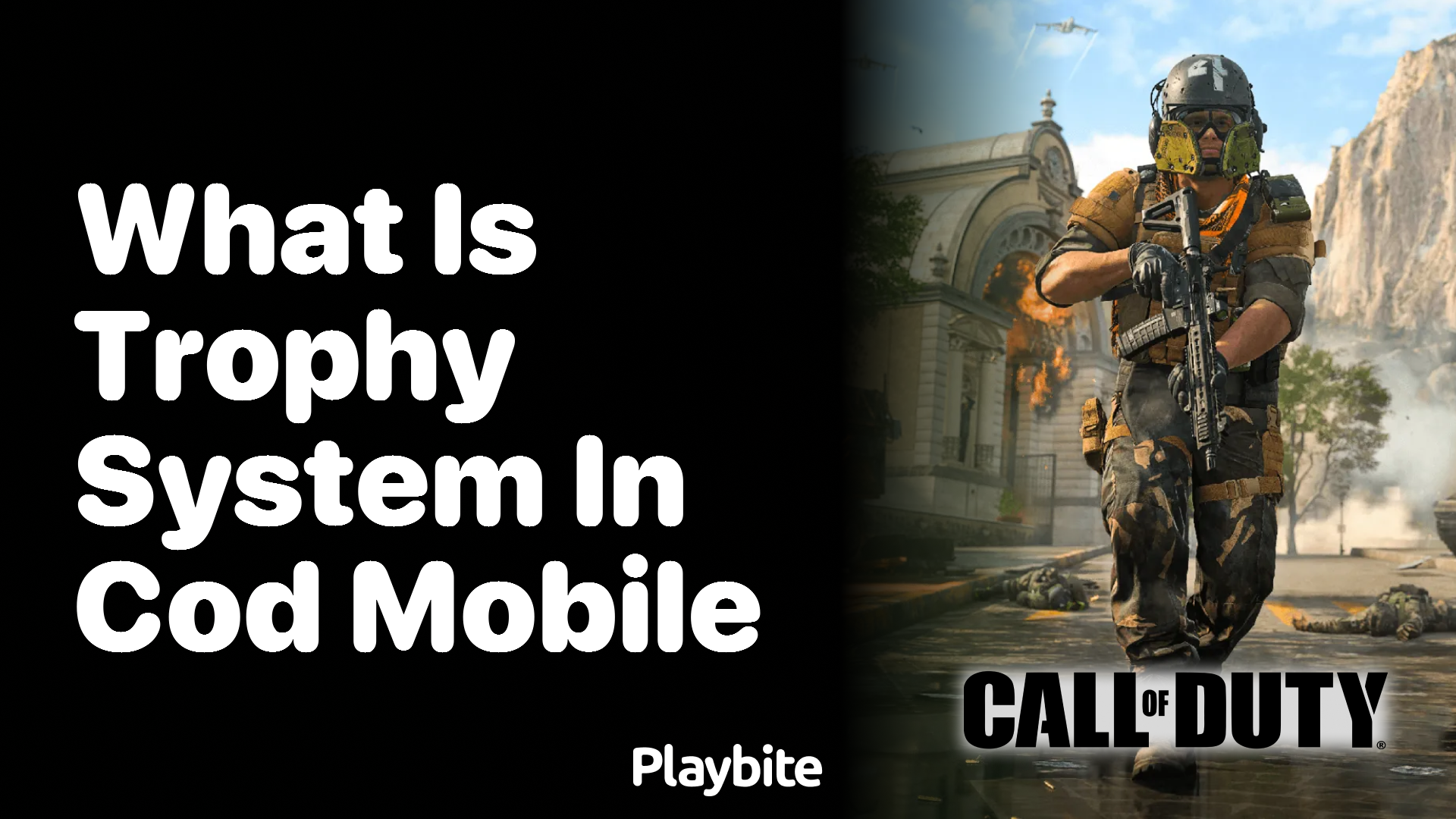 What is the Trophy System in COD Mobile?