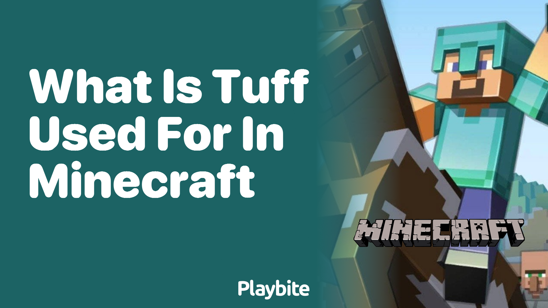 What Is Tuff Used For in Minecraft?