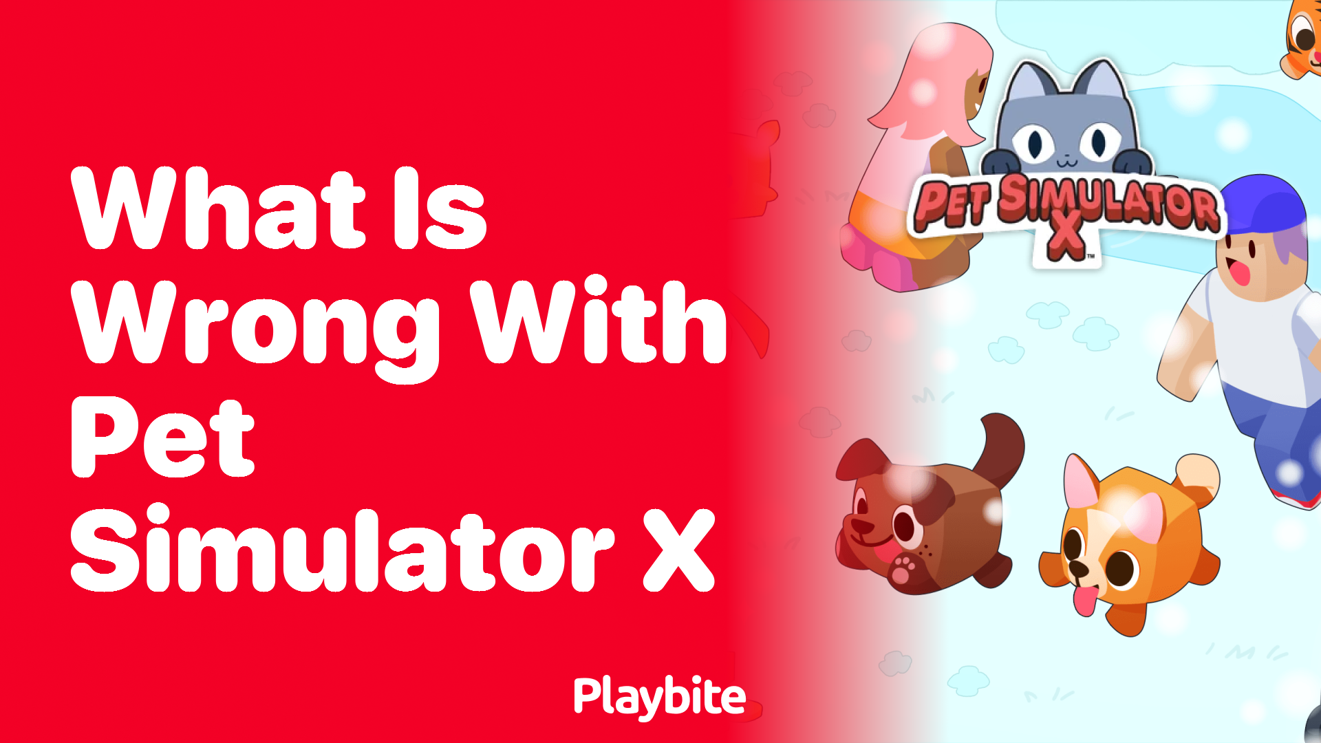 What’s Wrong With Pet Simulator X? All You Need to Know