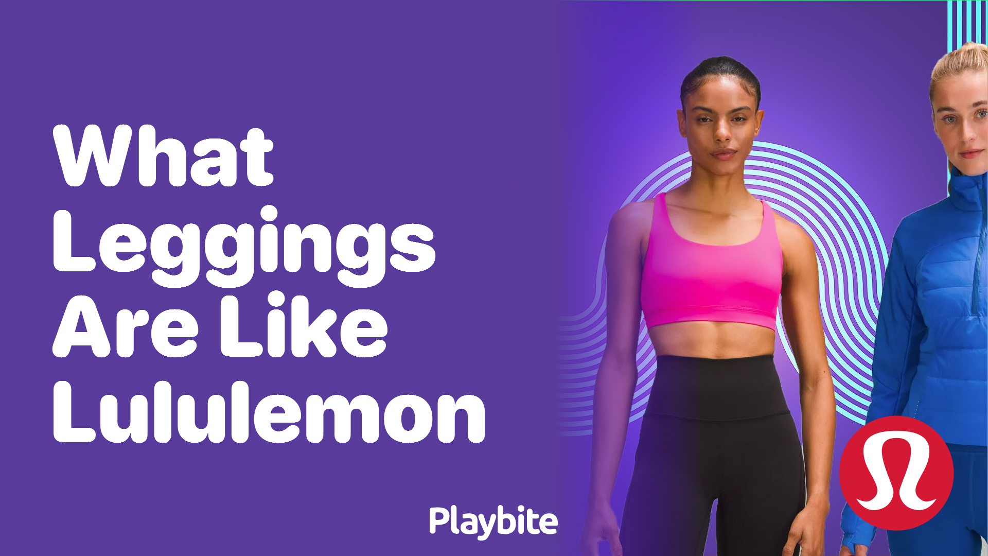 Are Gymshark Leggings Size the Same as Lululemons? - Playbite