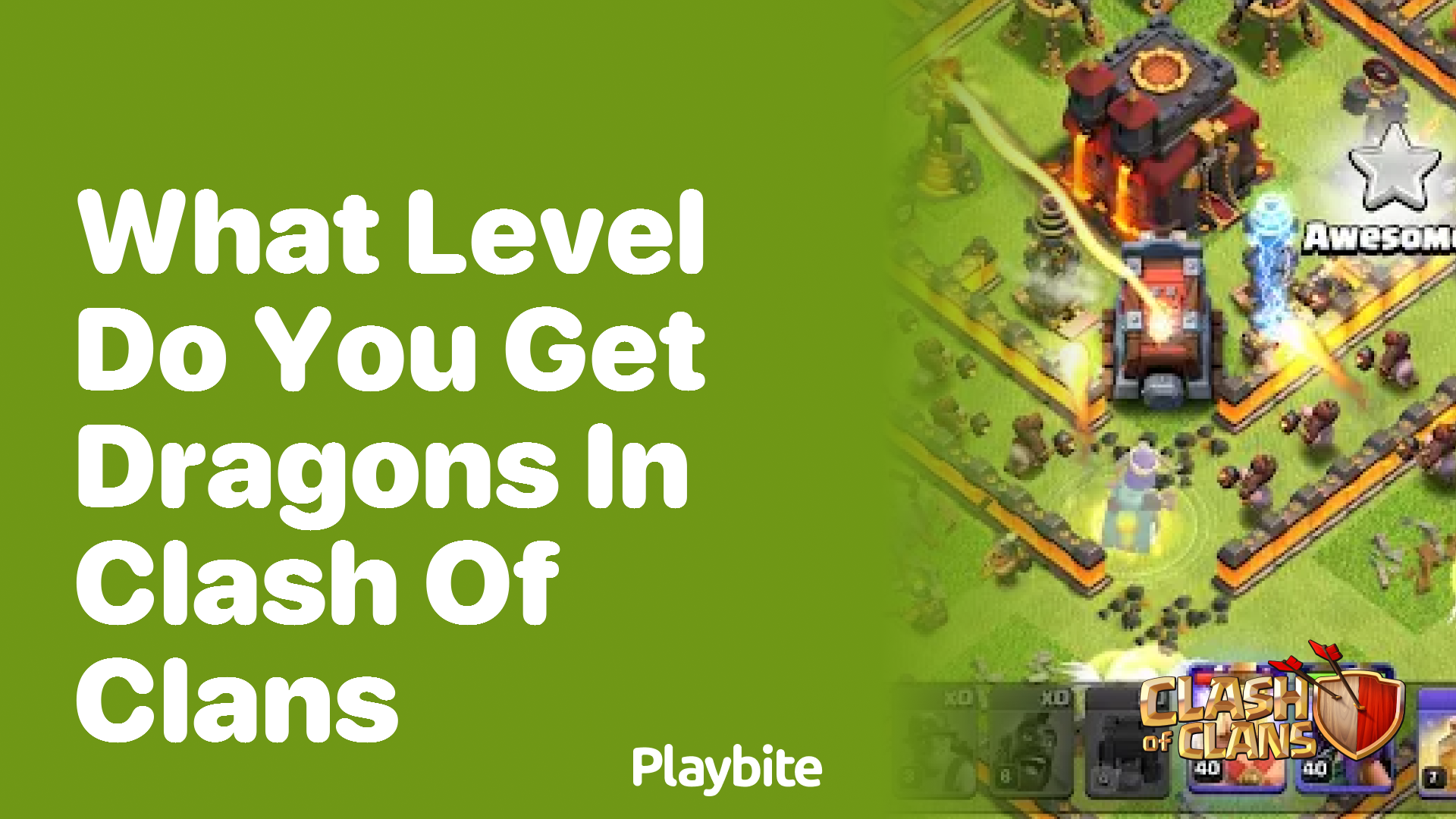 What Level Do You Unlock Dragons in Clash of Clans?