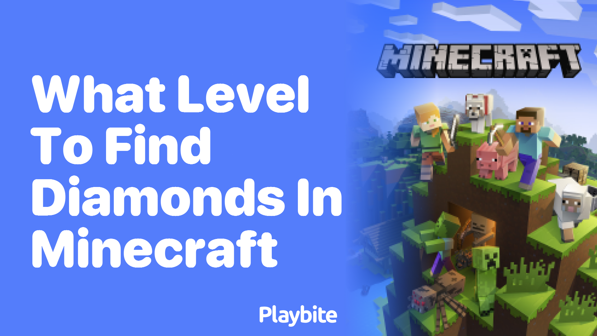 What Level to Find Diamonds in Minecraft