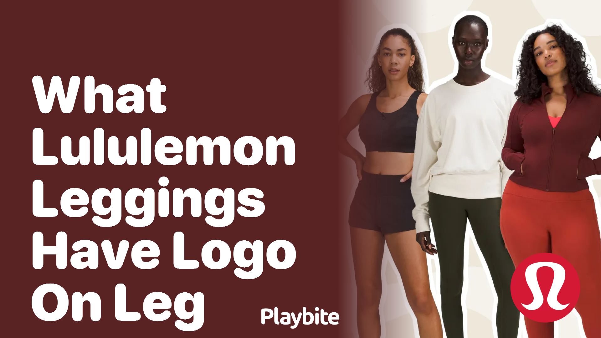 Lululemon Leggings With Logo On Calf