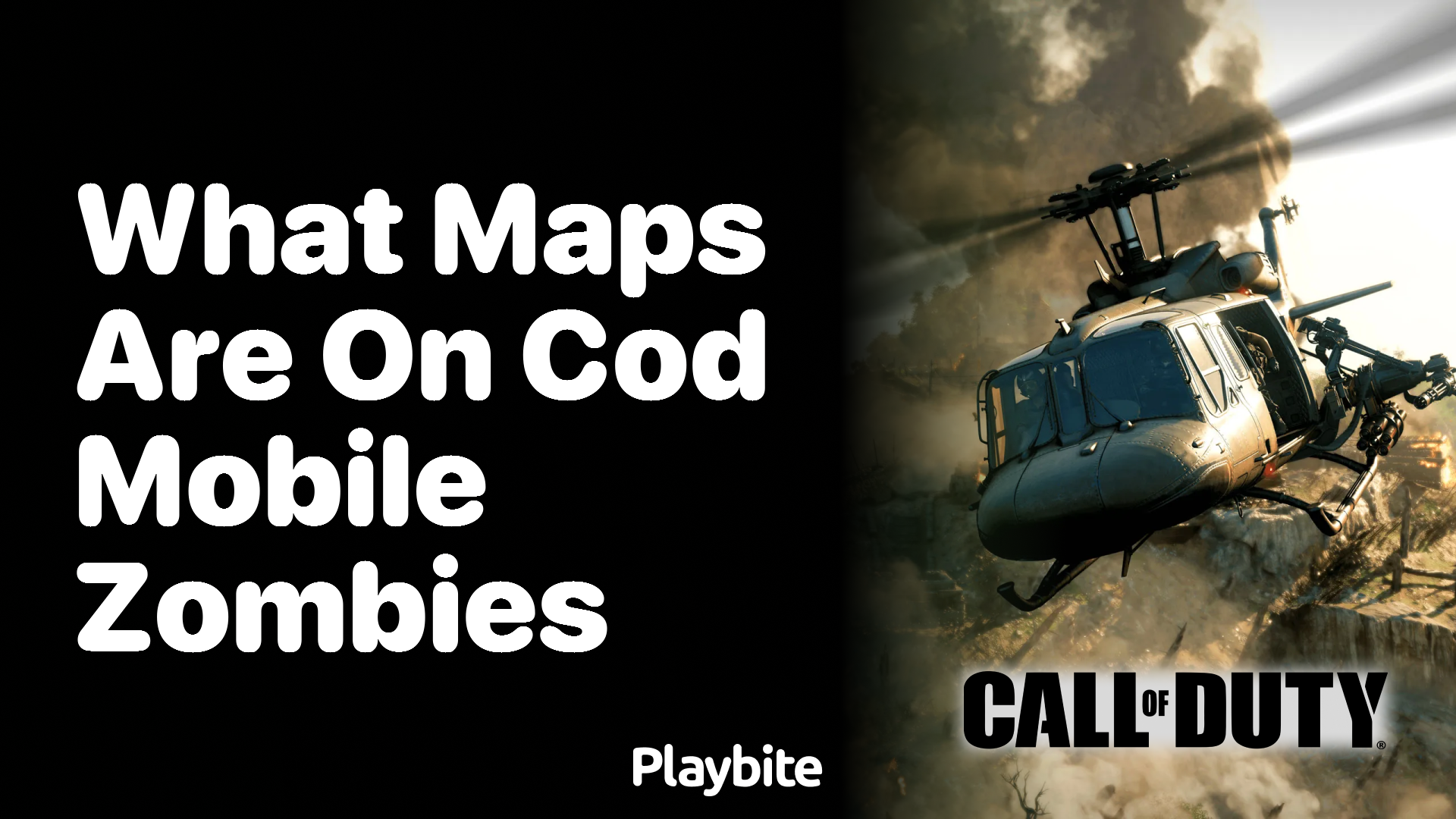What Maps Are Available in COD Mobile Zombies?
