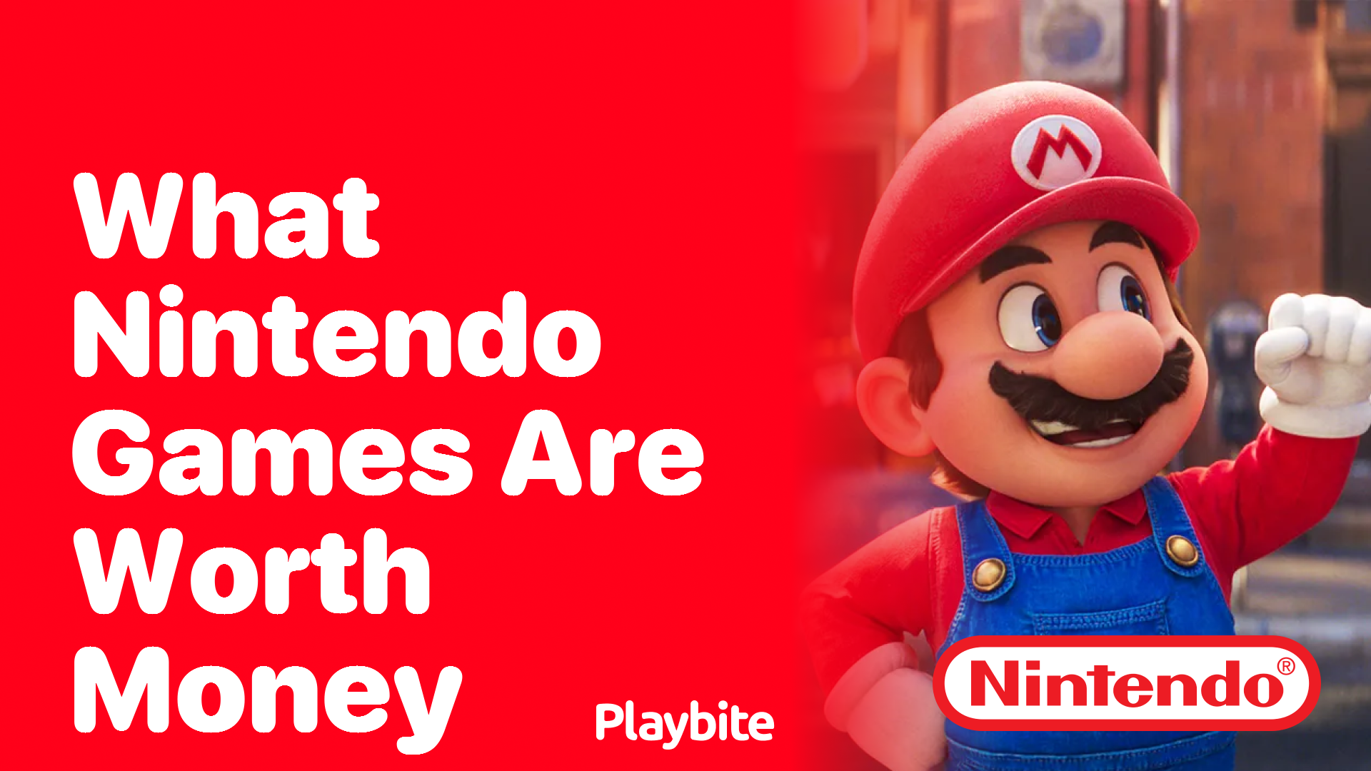 What Nintendo Games Are Worth Money?