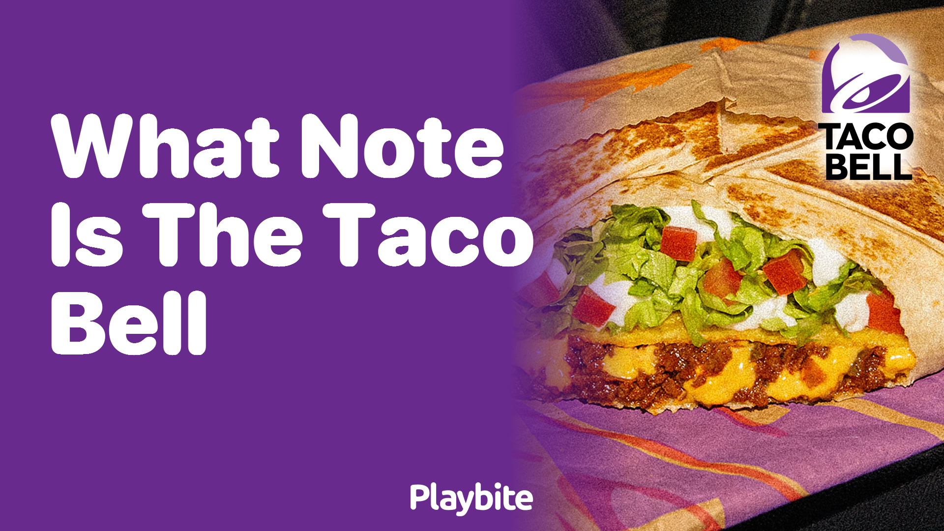 What Note Does the Taco Bell Chime Make?