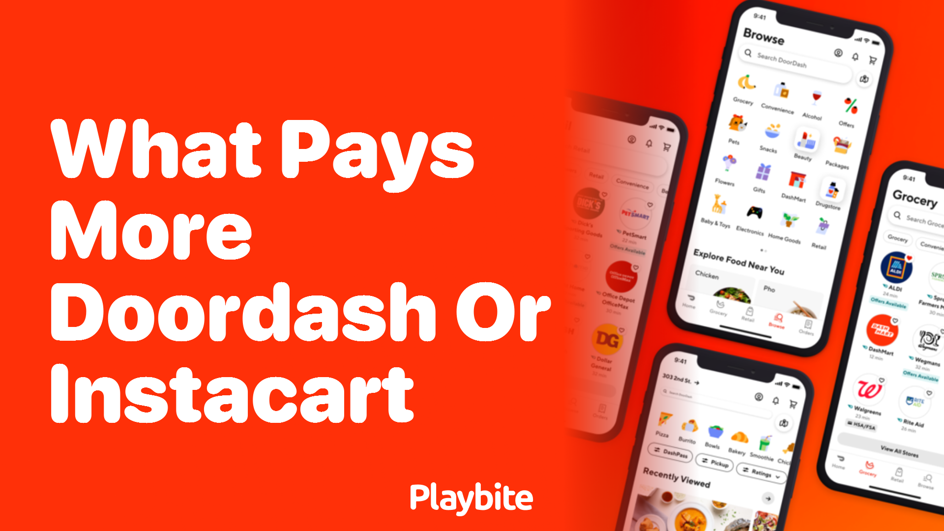 What Pays More: DoorDash or Instacart?