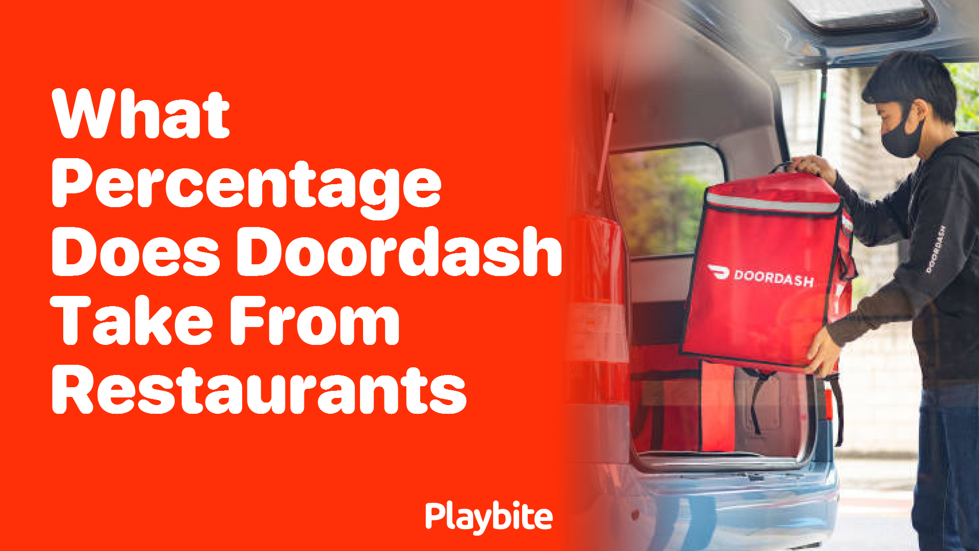 What Percentage Does DoorDash Take from Restaurants? Playbite