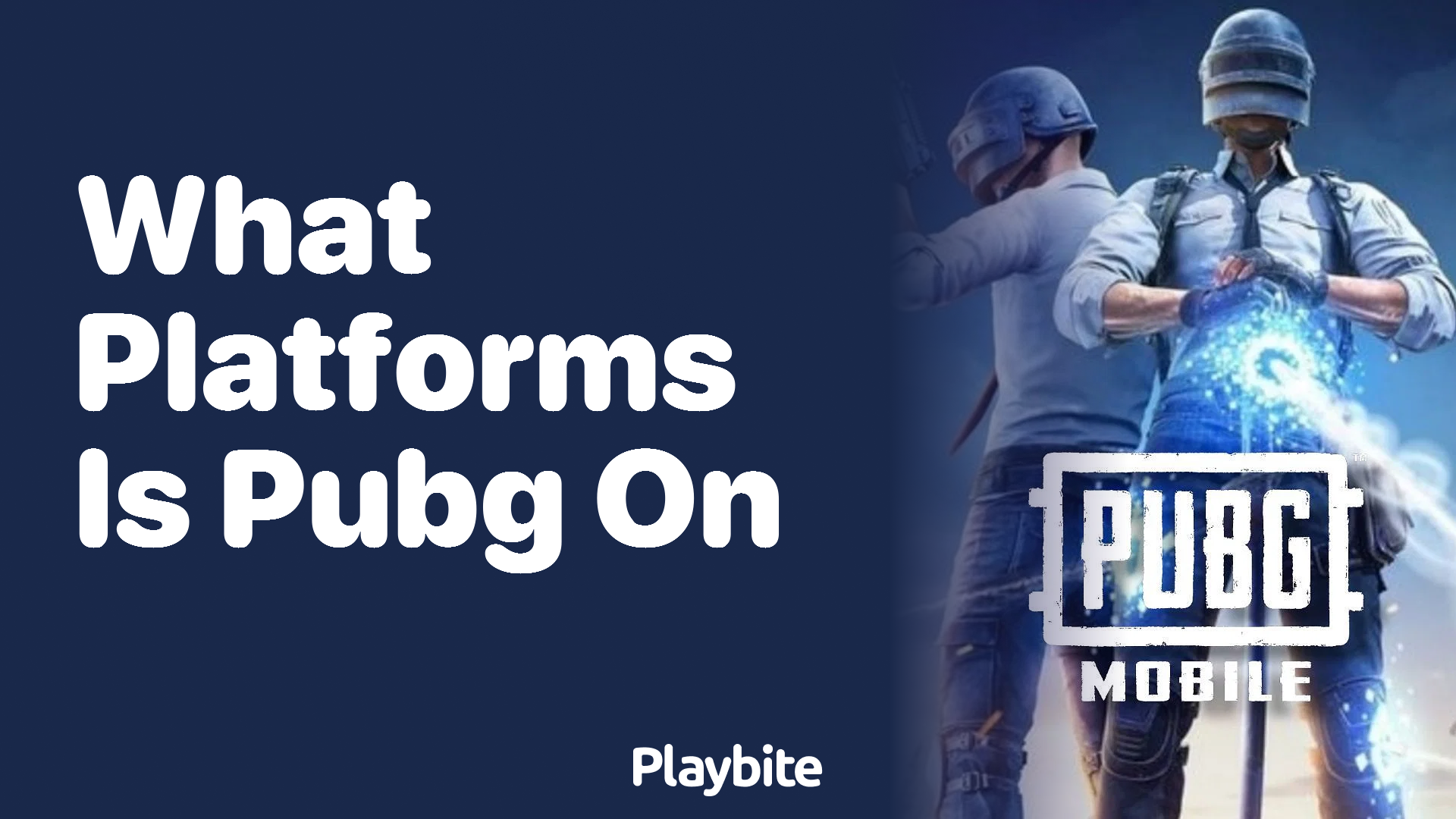 What Platforms Can You Play PUBG On?
