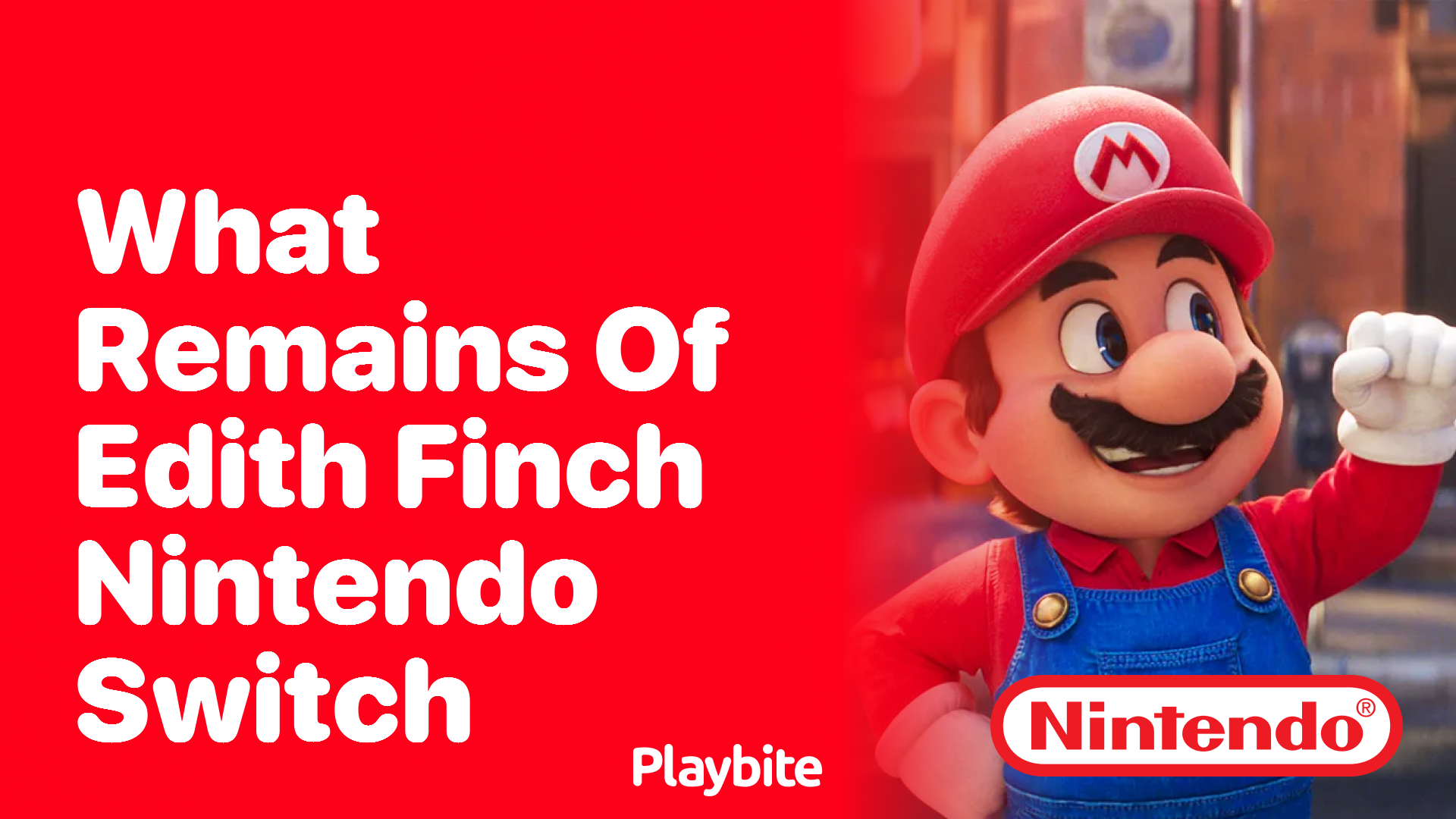 What Remains of Edith Finch on Nintendo Switch