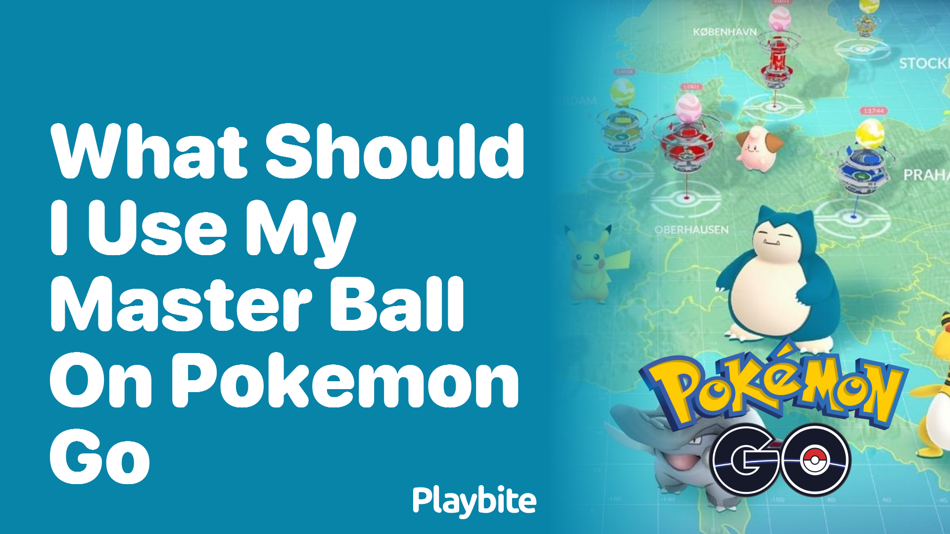 What Should I Use My Master Ball on in Pokemon GO?