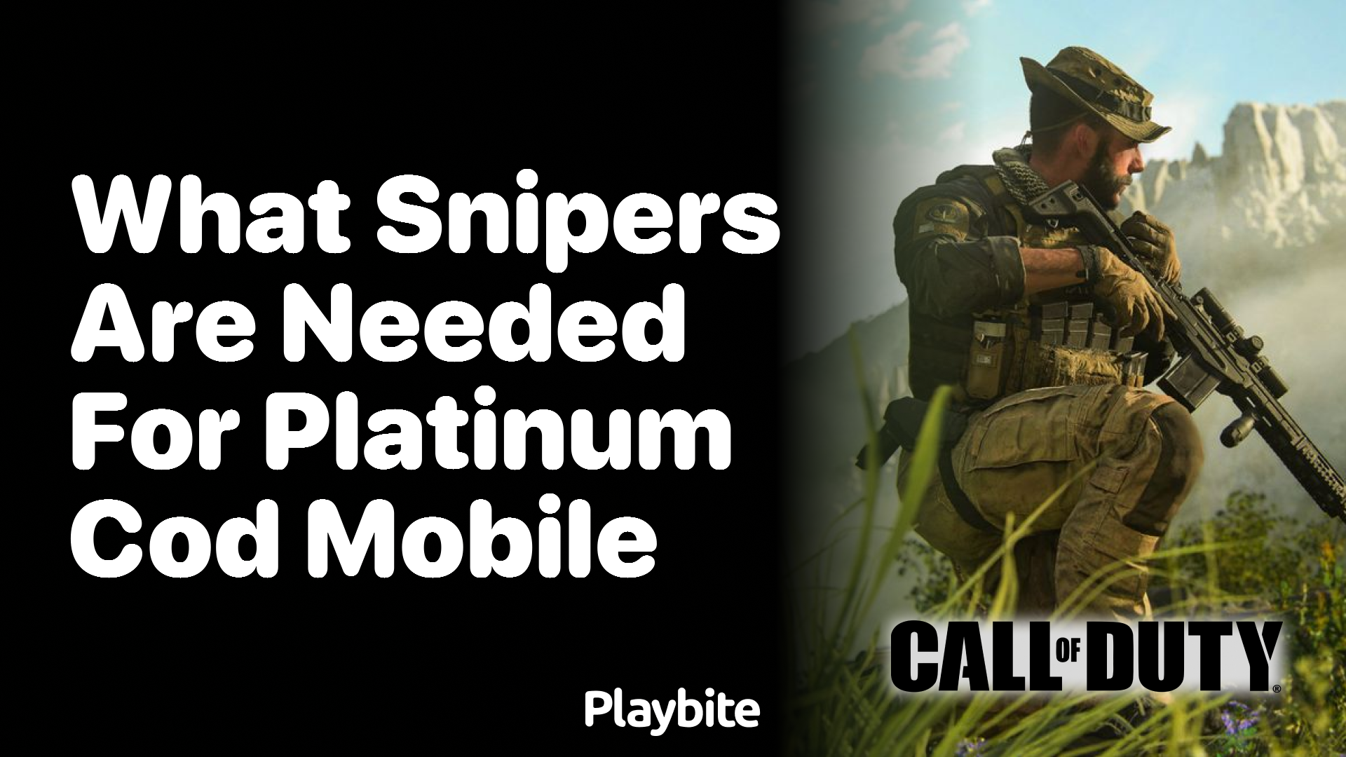 What Snipers Are Required for Platinum in COD Mobile?