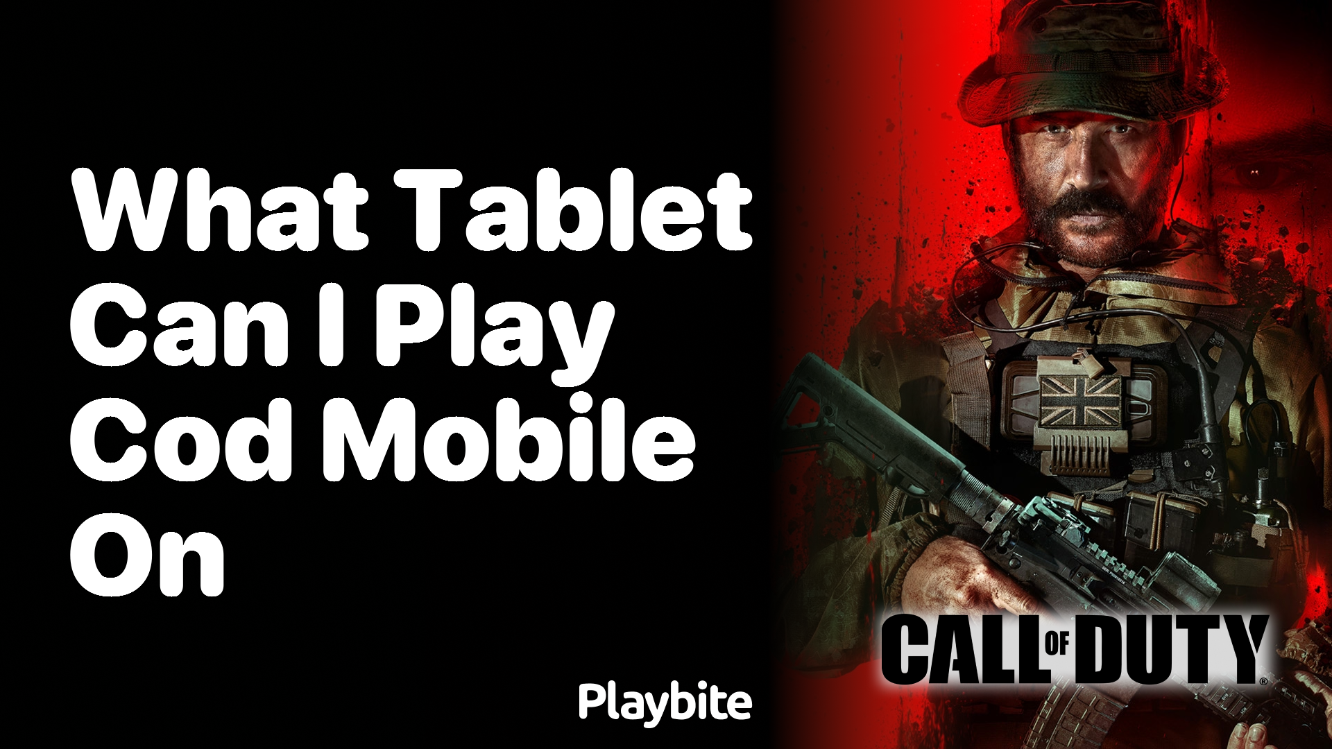 What Tablet Can I Play COD Mobile On?