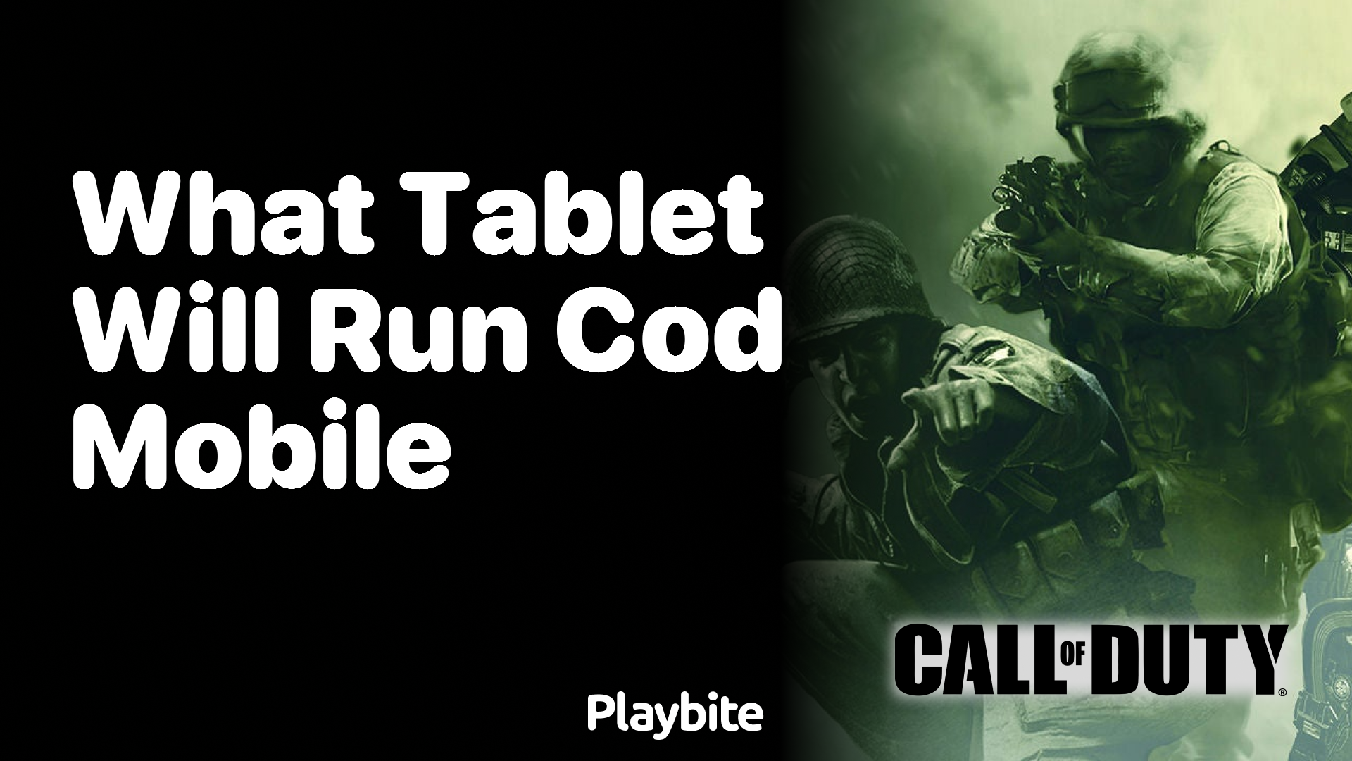 What Tablet Will Run COD Mobile Smoothly?